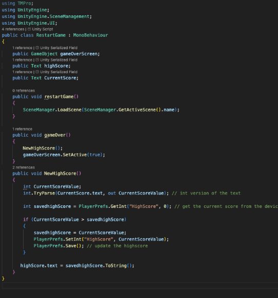 Unity C# script